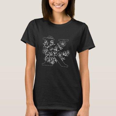 Bee  yellow florals party T-Shirt