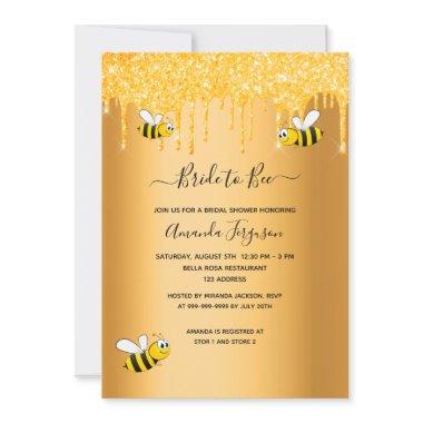 Bee gold drips