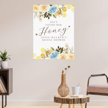 Bee Honeycomb Bridal Shower Poster