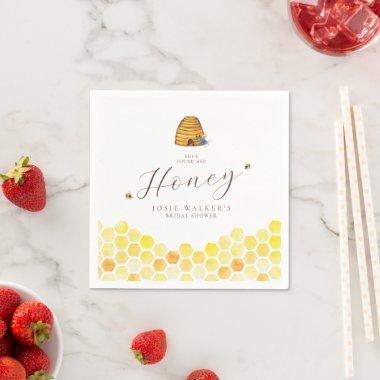 Beehive Floral  Napkins