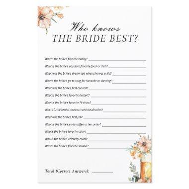 Beer Love is Brewing Who Knows the Bride Best Game