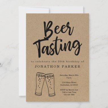 Beer Tasting Invitations