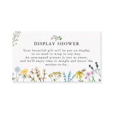 Bees and Flowers | Baby Shower Display Shower Enclosure