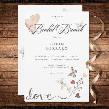 Beige Rustic Boho Love Bridal Brunch