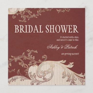 Belle Epoque Bridal Shower Invitations