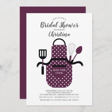 Berry Stock the Kitchen Bridal Shower Invitations