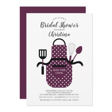 Berry Stock the Kitchen Bridal Shower Invitations