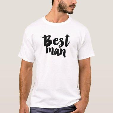 BEST MAN T-shirts CHOOSE YOUR COLOR shirt!