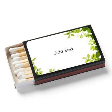 Better Bridal Shower Favors Matchboxes