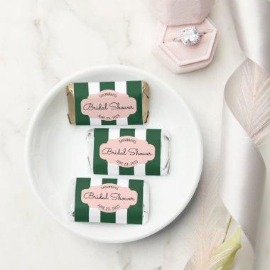 Beverly Hills Pink & Green Bridal Shower Hershey's Miniatures