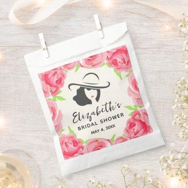 Big Hat Lady Roses Derby  Favor Bag