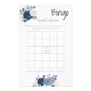 Bingo Bridal Shower Game Invitations Flyer