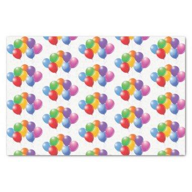 Birthday Balloons Tissue Paper