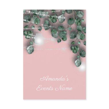 Birthday  Light Jar Rustic Pink