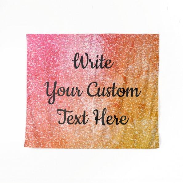 Birthday Party Photo Booth Backdrop Glam Glitter