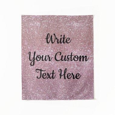 Birthday Party Photo Booth Backdrop Rose Gold Glam