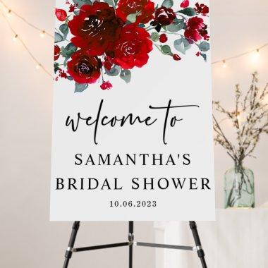 Black and Red Roses  Foam Board