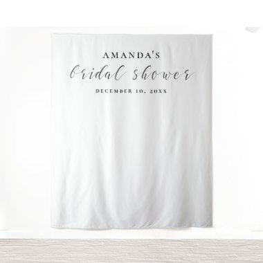 Black and white backdrop.  background Tapestry