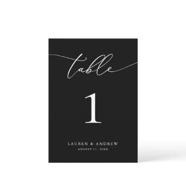 Black and White Minimalist Wedding | Event Custom