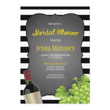 Black and White Stripes Wine Grapes