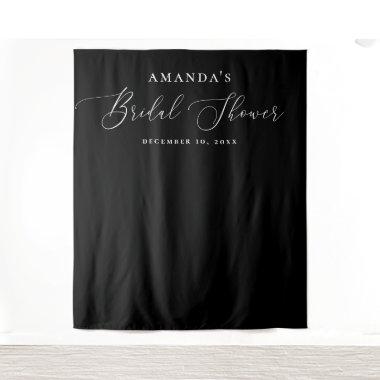 Black backdrop. Elegant  background Tapestry