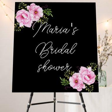 Black  backdrop Foam Board
