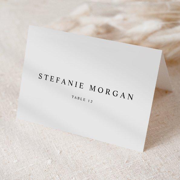 Black Classic Typography Wedding Place