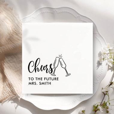 Black Future Mrs Modern  Napkins