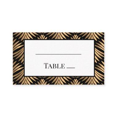 Black Gold Art Deco Gatsby Wedding Elegant Party Place
