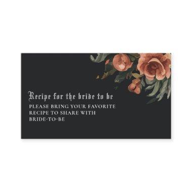Black Gothic vintage  Share A Recipe Enclosure