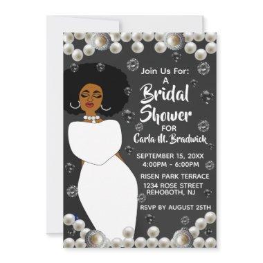 Black & White Pearl African American