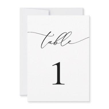 Black & White Wedding/Event Table Number