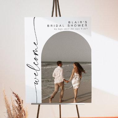BLAIR Boho Arch Photo  Welcome Foam Board