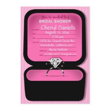 Bling Ring Box  pink