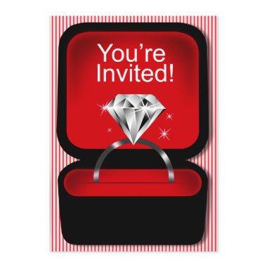 Bling Ring Box  red