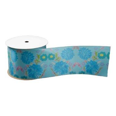 Blooming Bluebells Floral Gift Ribbon