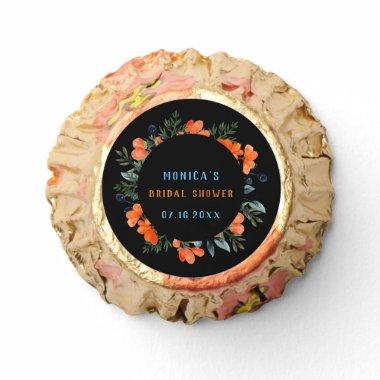 Blooming Botanicals Black Bridal Shower Reese's Peanut Butter Cups