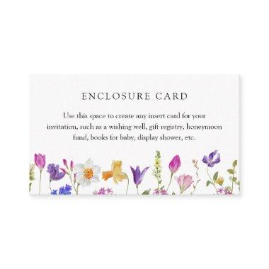 Blooming Spring Flowers Enclosure