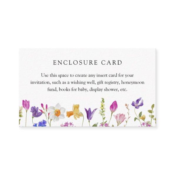 Blooming Spring Flowers Enclosure
