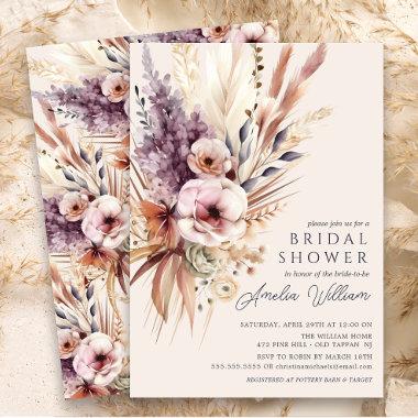 Blossom Bliss Bridal Shower Invitations