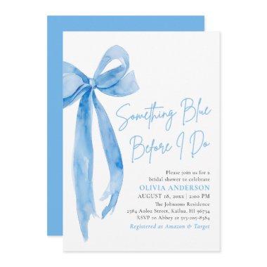 Blue Bow Something Blue Before I Do