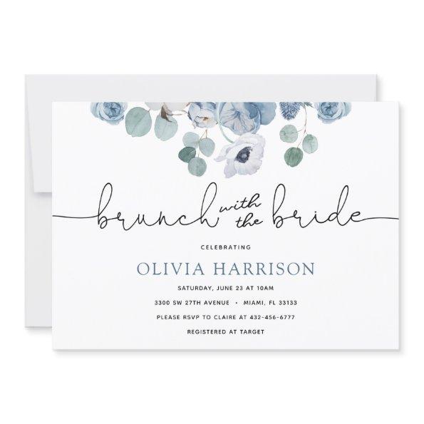 Blue Brunch with the Bride Shower