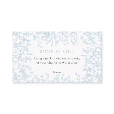 Blue Chinoiserie Book In Lieu , Shower game Business