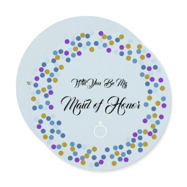 Blue Cottage Roses Wedding Suite Be My Bridesmaid