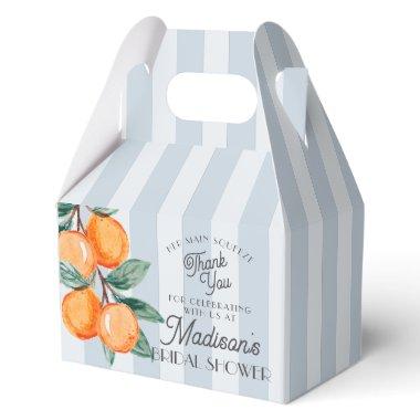 Blue Cutie Her Main Squeeze Citrus  Favor Boxes