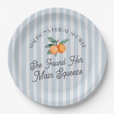 Blue Cutie Main Squeeze Citrus  Paper Plates