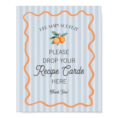 Blue Cutie Main Squeeze Citrus Share a Recipe Poster