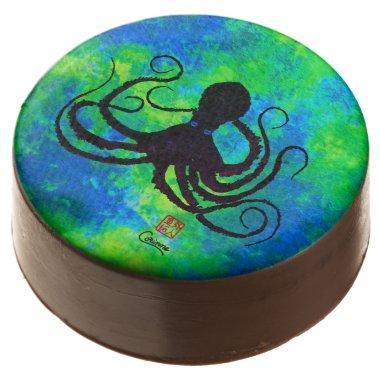 Blue Eyed Octopus - Chocolate Dipped Oreo