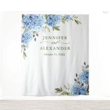 Blue Hydrangea  Photo Backdrop
