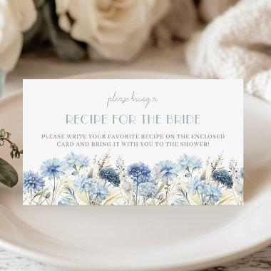 Blue Hydrangea  Recipe Request Enclosure